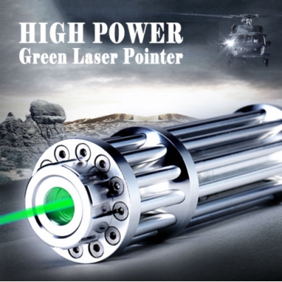Cheapest 6000mw Green Laser Pointer Gatling Shape 532nm 6W Super High Power Laser Flashlight 13 in 1
