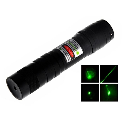 300mW 532nm Green Laser Pointer Mini Flashlight