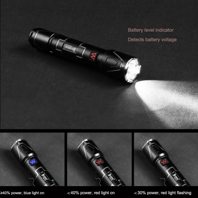 Wuben 520 Lumens Tactical Flashlight Outdoor LED Torch