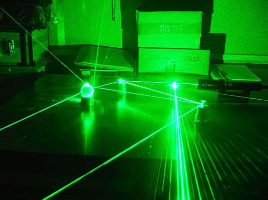 high-power laser pointer