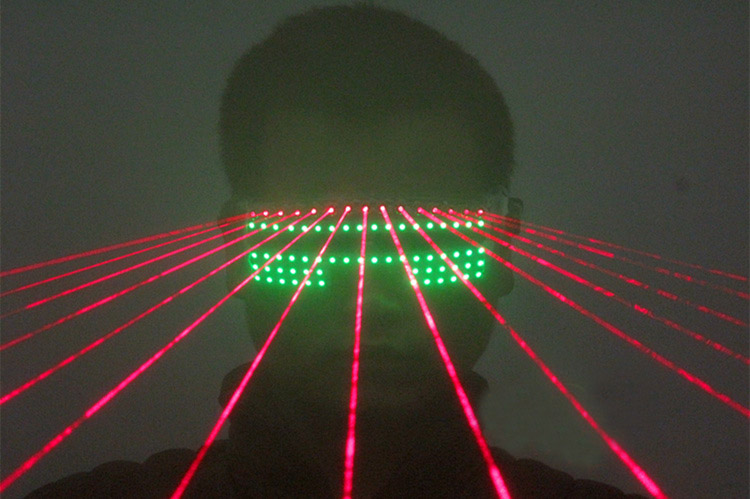 Laser LED Shutter Glasses