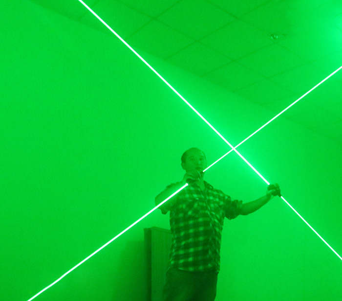 Laser Sword LED green