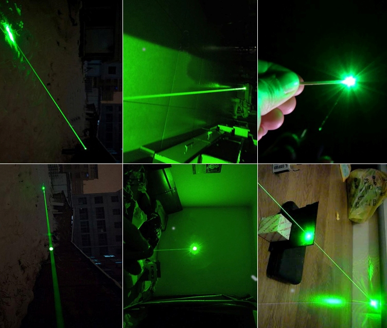 1000mw 532nm Adjustable Laser Flashlight