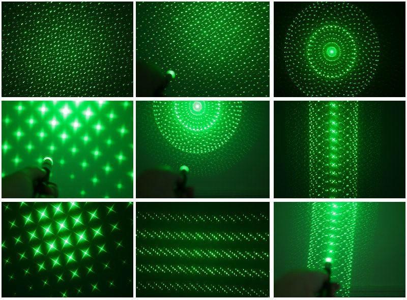 Green Laser Pointer Pattern