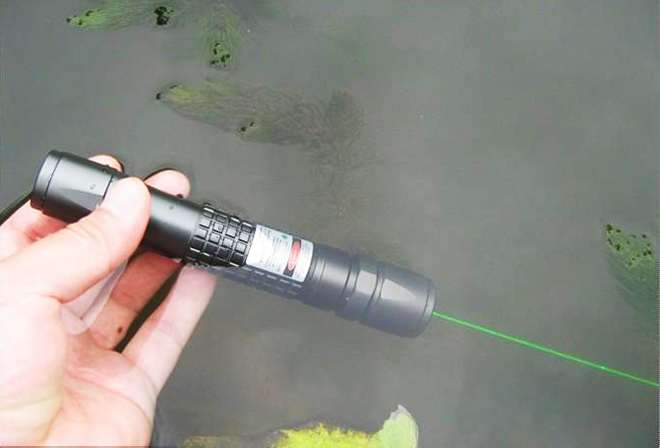 Green Waterproof Laser Flashlight 200mw