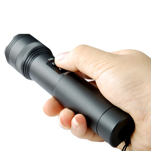 2 in1 200mw LED Flashlight Outdoor