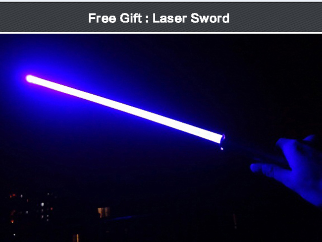 4000mW Blue Laser Pointer