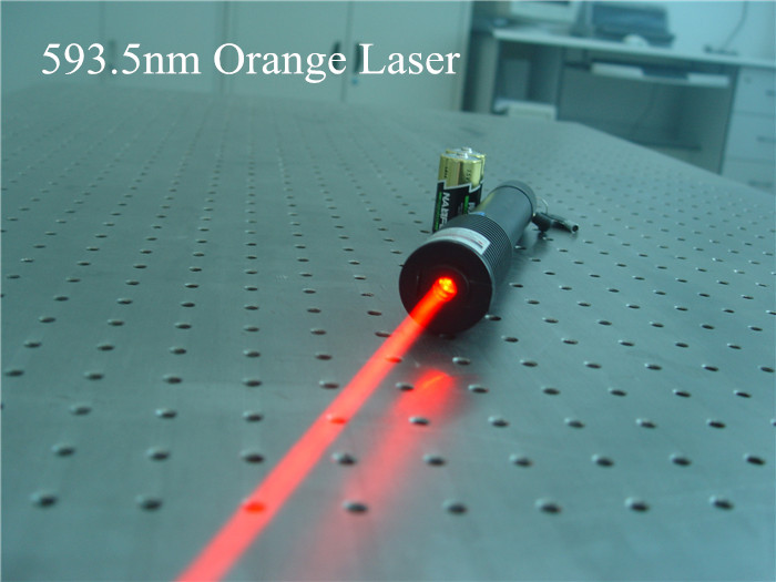 strong yellow laser