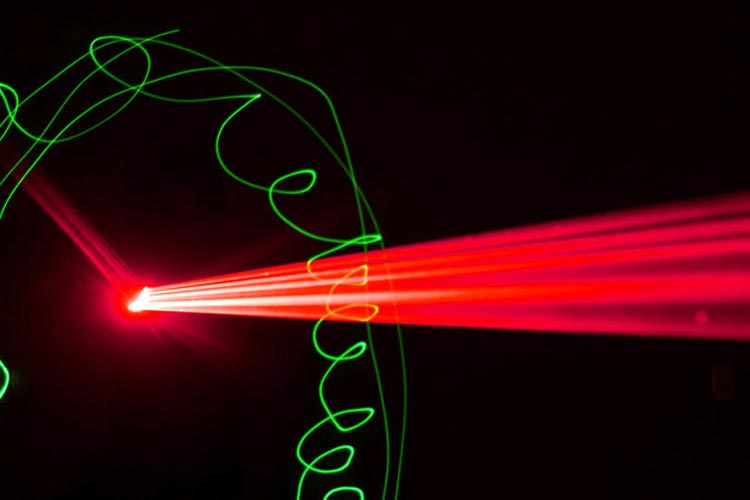 red laser pointer