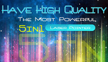 5 in 1 Laser Pointer Wholesale