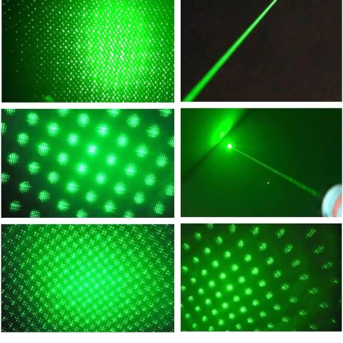 green laser light