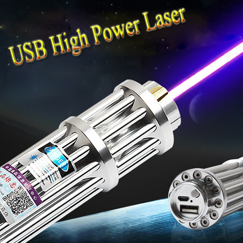 USB Laser Pointer 445nm Class IV Powerful