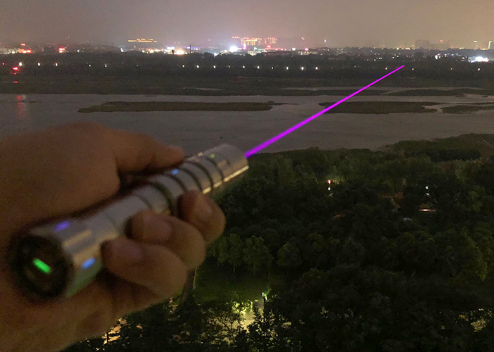 RGB pink laser pointer