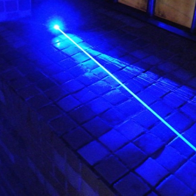 Blue laser light top