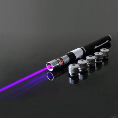 HTPOW Blue-Violet Laser Pointer, 30mw Starry Laser Pen