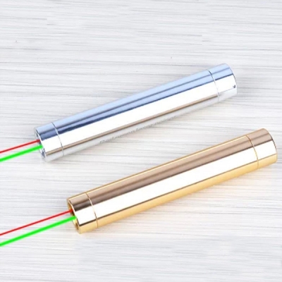 4 Mode Green Red Laser Pointer 2 in 1 Laser Pen 532nm | 650nm 200mw Starry Laser Gold