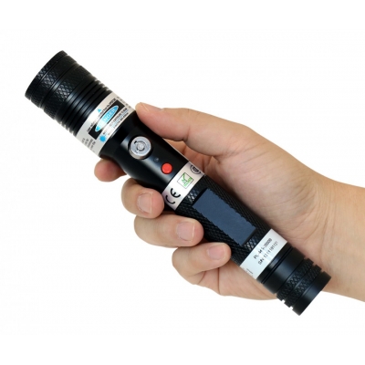500mW 650nm Red Beam Portable Laser Pointer With Adjustable Focus & Safety Lock