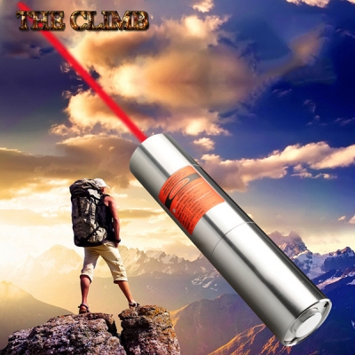 2000mw 3000mw 4000mw 638nm Red Laser Pointer Adjustable Focus Mini Flashlight