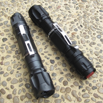 660nm Wavelength High Power Red Beam Light Flashlight Clip Laser Pointer