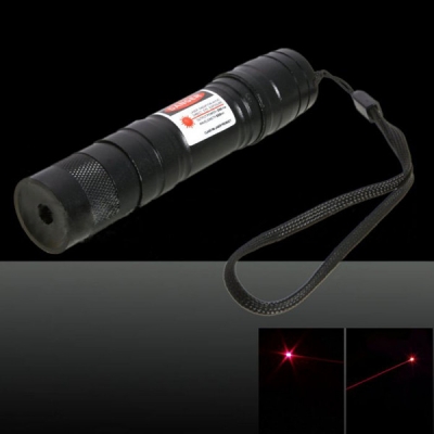 500mW 650nm Red Laser Pointer Pen Visiable Light Burn Match and Black Bag