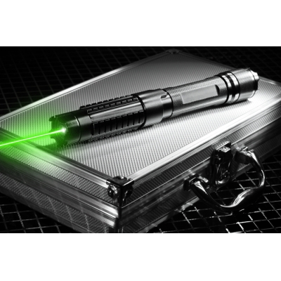 5mw Green Laser Pointer Silver Finish Astronomy Grade