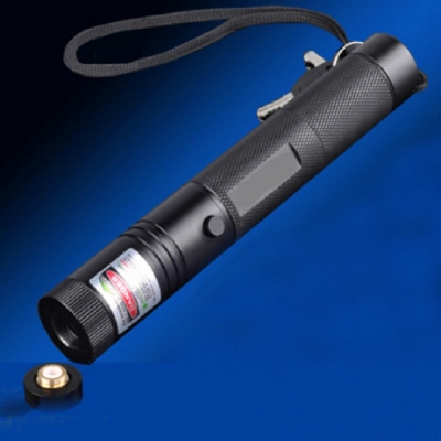 3000mw Red Laser Flashlight 2in1 Stars Focus Red Pointer Light Burns Match