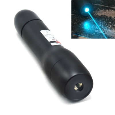 600mw 448nm Cyan-Blue Waterproof Focusable Mini Handheld Laser Pointer