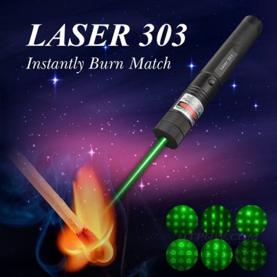 Pointeur laser laser vert militaire visible 303 