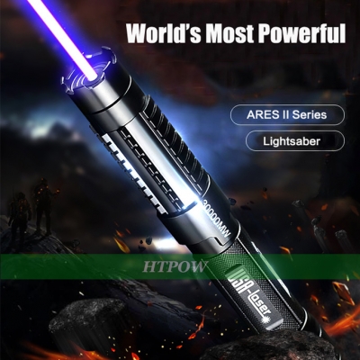 High Tech 30000mW 445nm Strong Powerful Laser Pointer Blue Burning Light with Laser Sword GIFT Sale Online