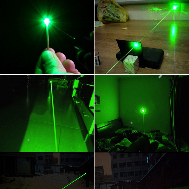 Burning Laser Pointers