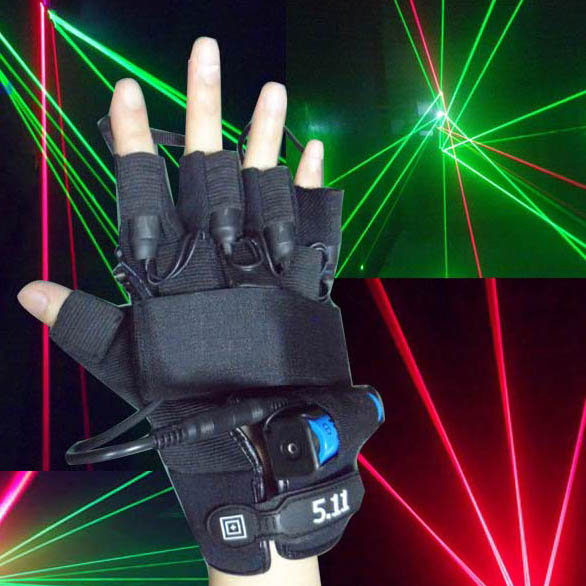 High Power Laser gloves
