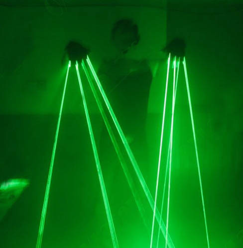 HTPOW Green Laser Glove Beam