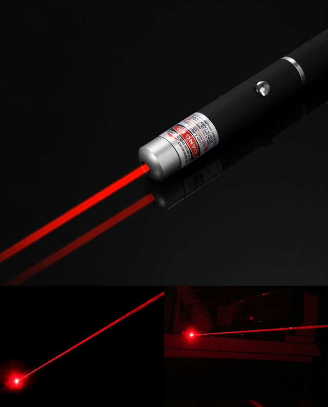 red laser pen