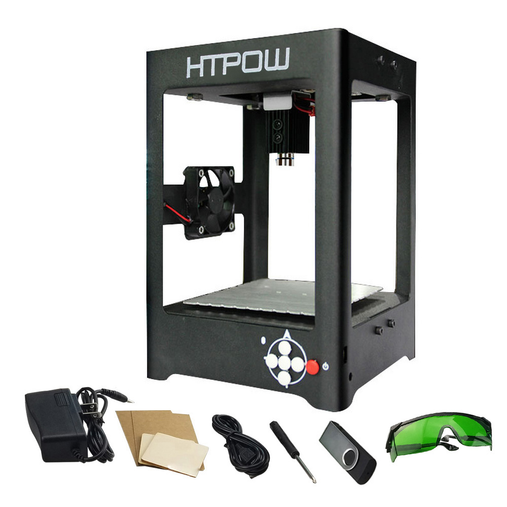 HTPOW Laser Engraver Machine 405nm 500mw 