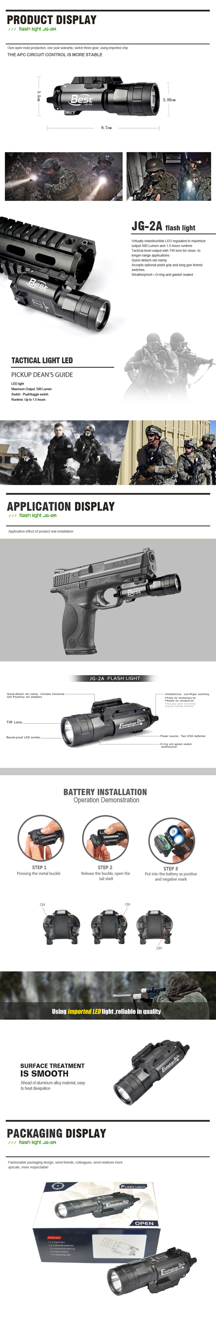 LED flashlight