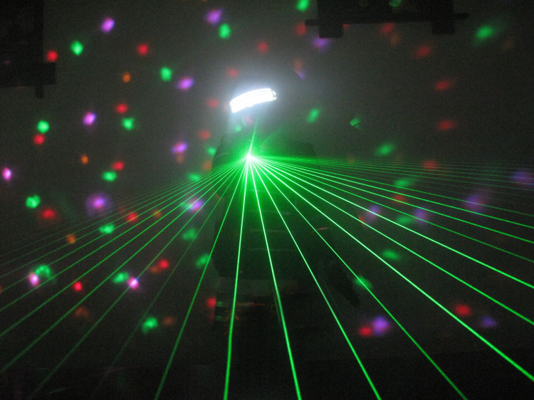 100mw red green 2 in 1 laser pointer 