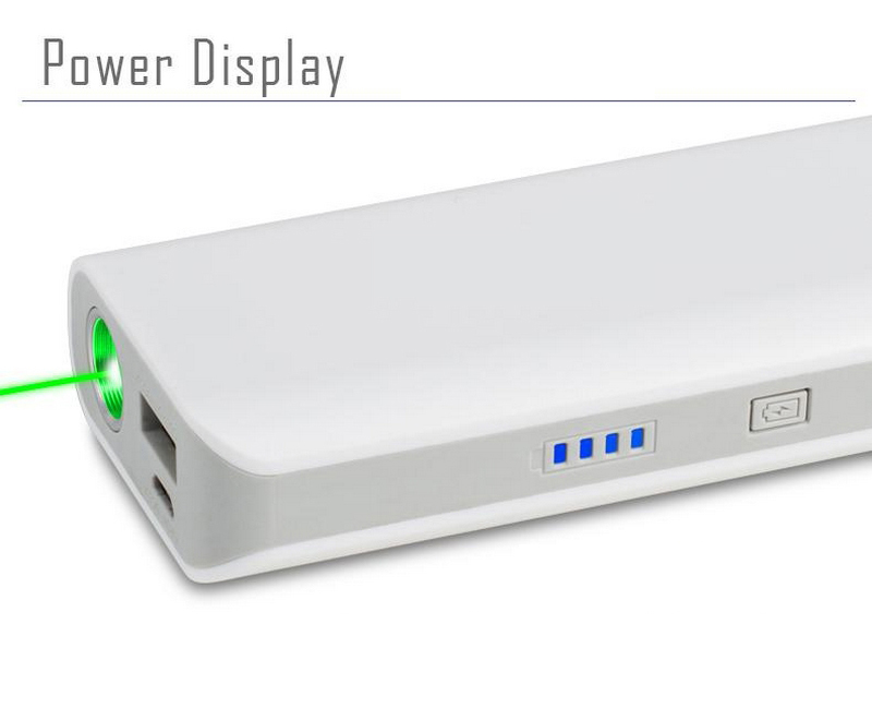 Smart Laser Portable Charger Green 