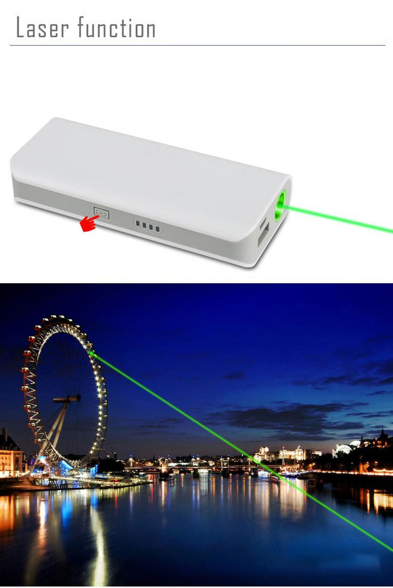 Laser Portable Charger Starry Laser