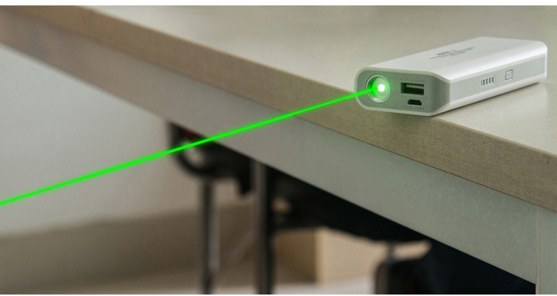 Green Laser Beam Portable Charger