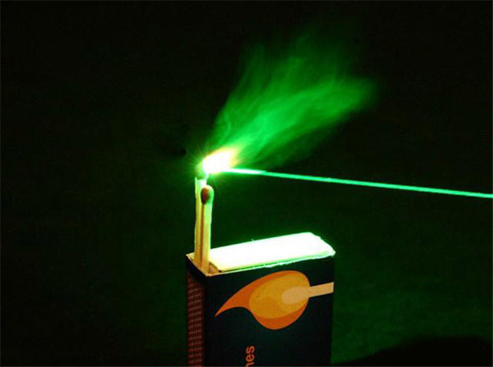 green laser pointer