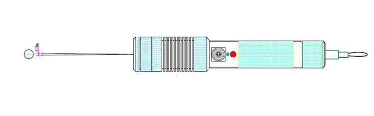 532nm 200mW Laser Flashlight