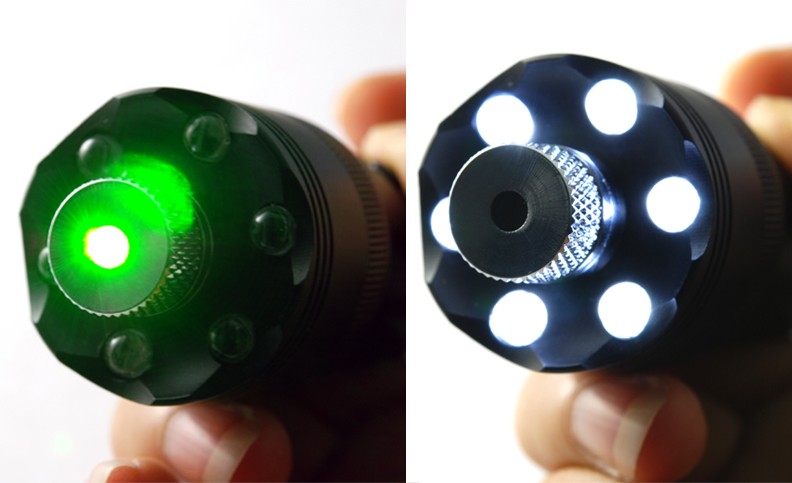 Cheap 2 in 1 Flashlight Outdoor