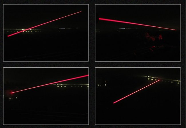 Bright Red Laser