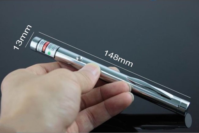 Size of Laser Pen