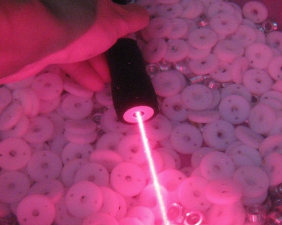 red laser pointer