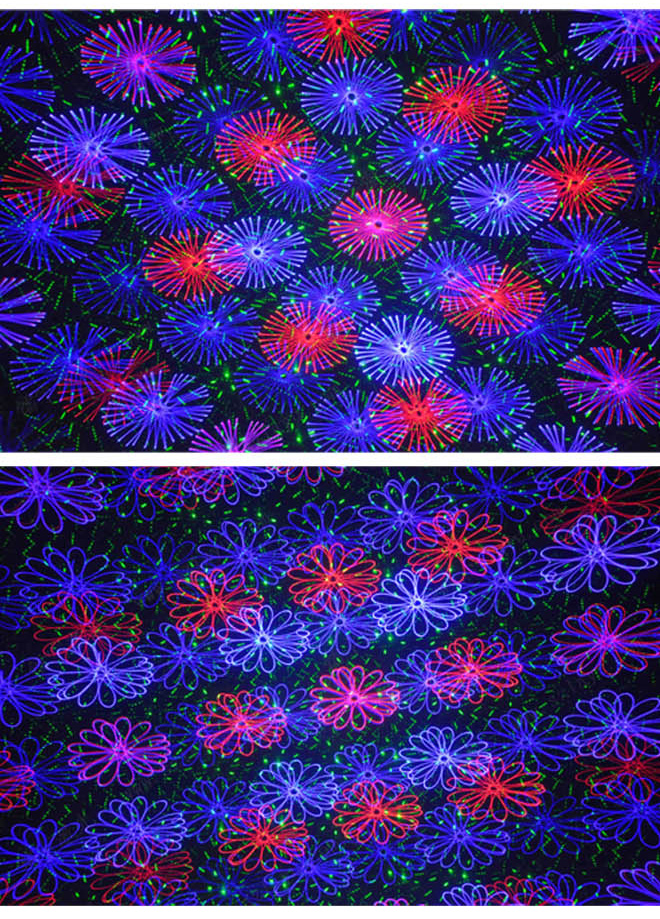 Stage Laser Light Pattern