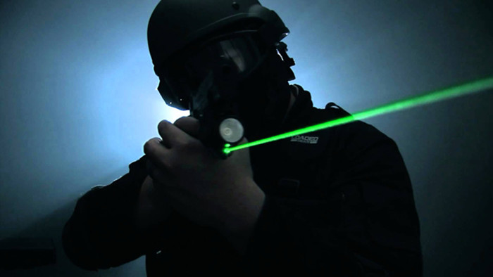 laser sight green