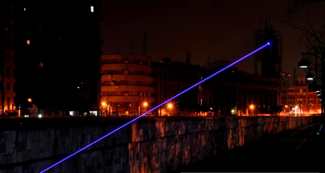 445nm Blue Laser Pointer Flashlight