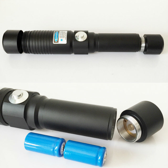 Blue Laser Pointer 5000mw Black