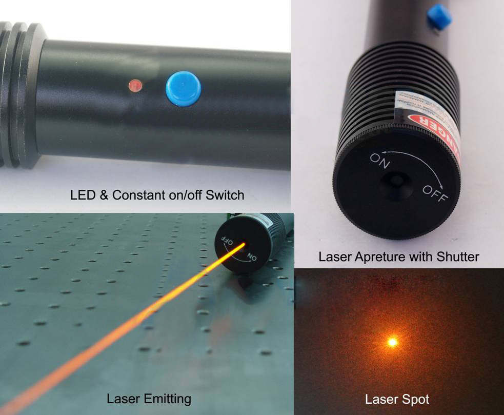 Yellow Laser Pointer 50mw 589nm 